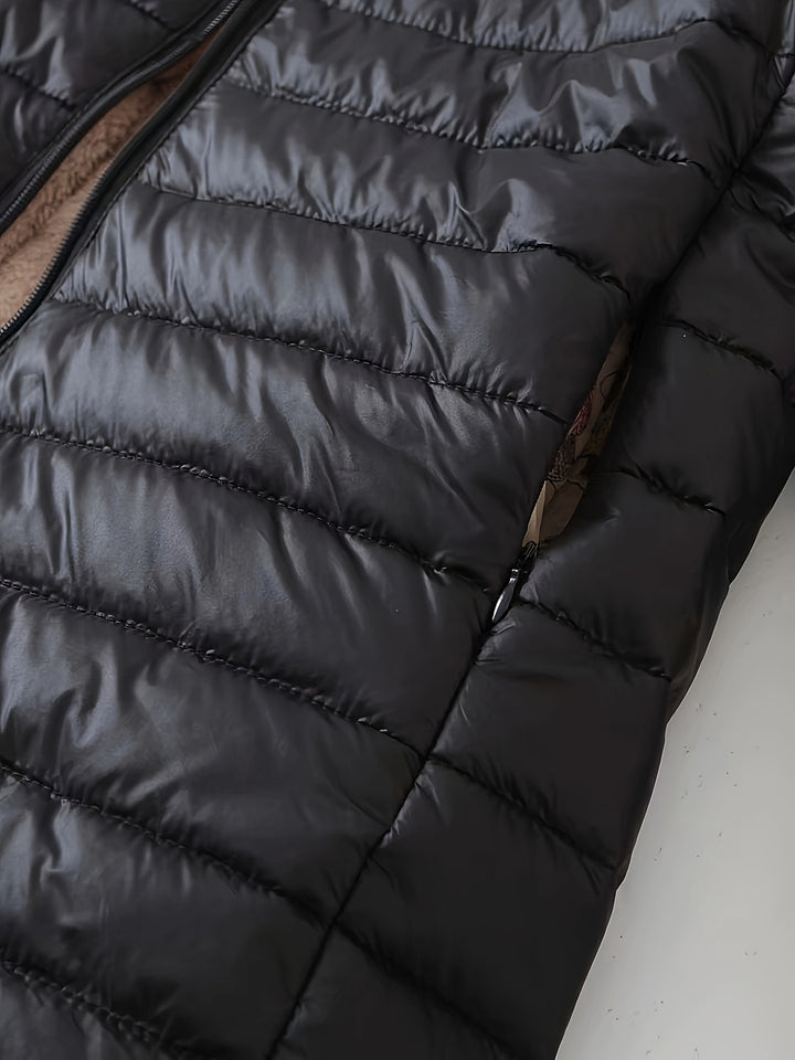 Maureen | Cozy Longline Zip-Up Coat