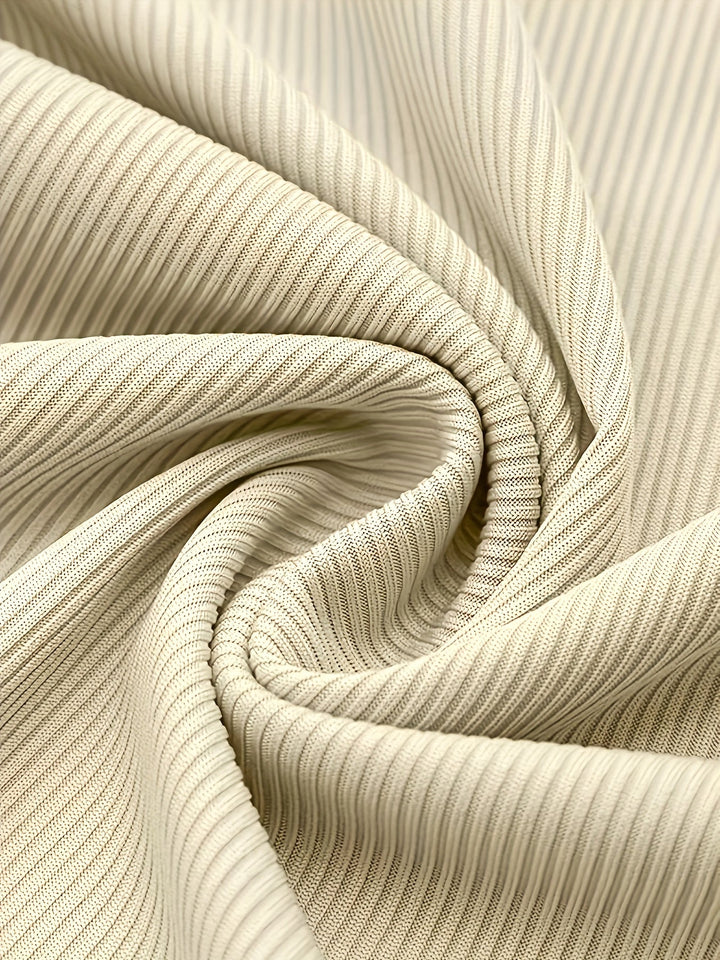 Priscilla | Ribbed Zip-Neck Top