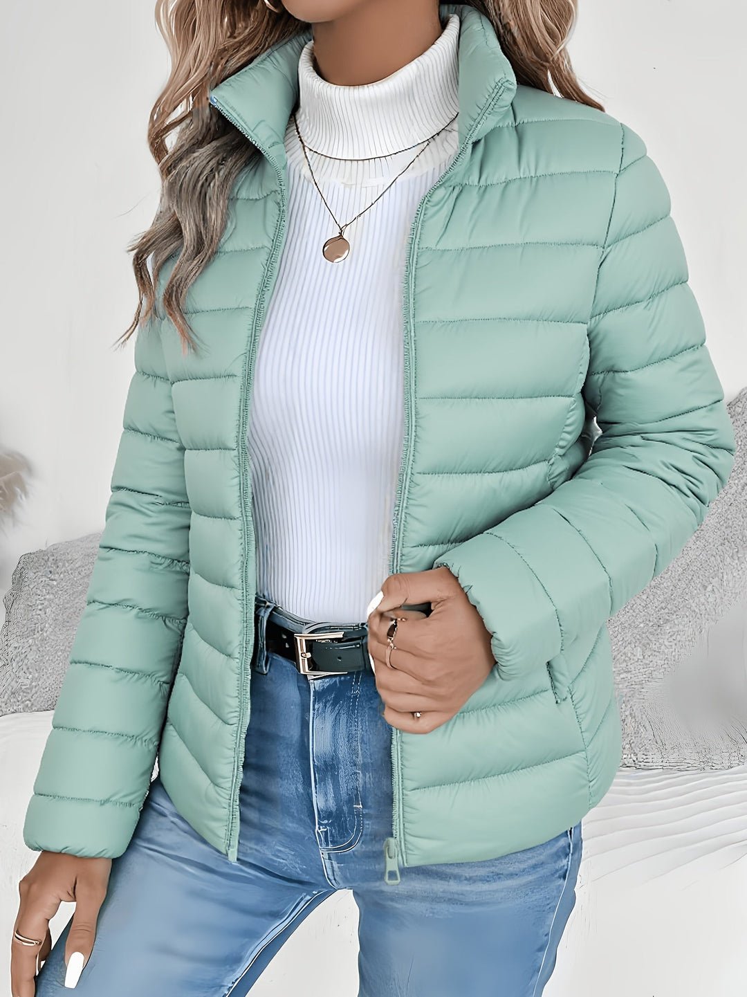 Florence | Lightweight Quilted Zip-Up Jacket