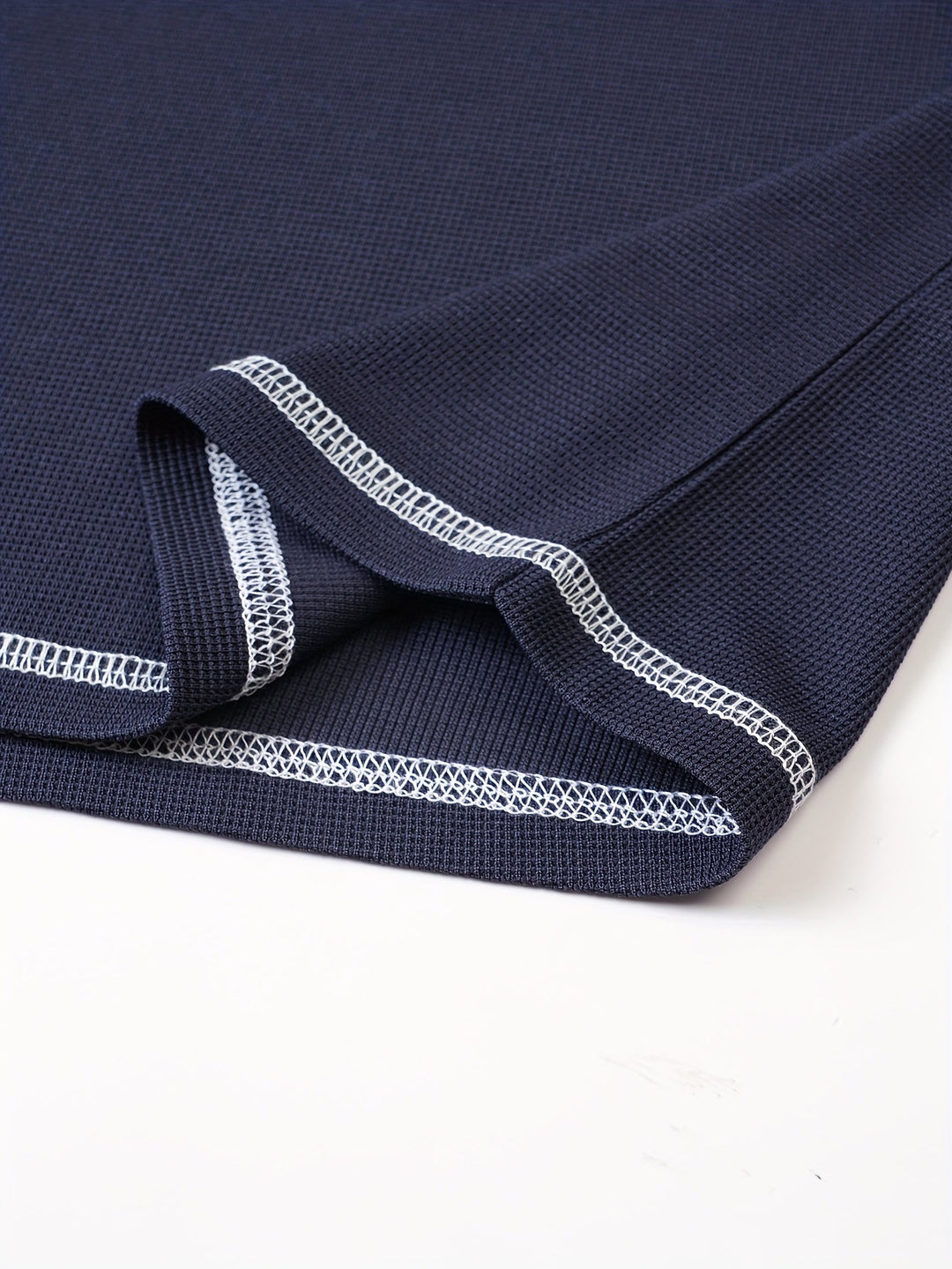 Sawyer | Textured Short Sleeve Henley