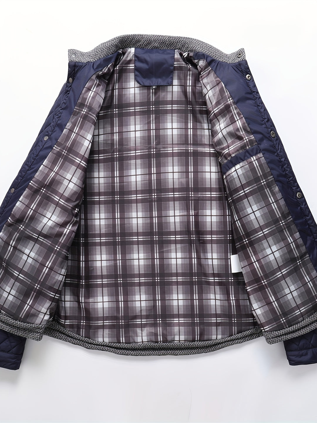 Thatcher | Diamond-Quilted Stand-Collar Jacket