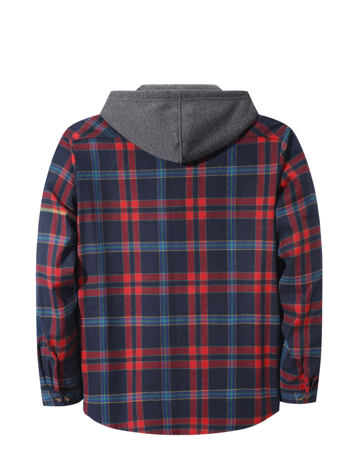 Rory | Rugged Hooded Button-Up Shirt
