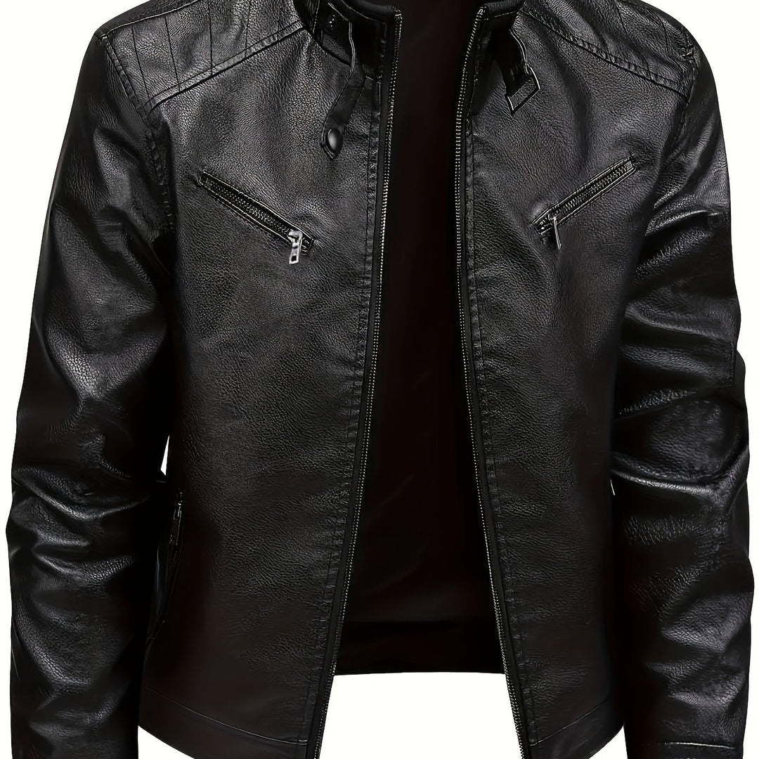 Hudson | Classic Stand-Collar Jacket
