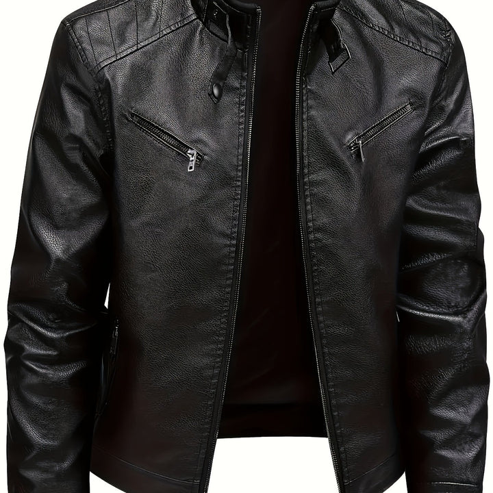 Hudson | Classic Stand-Collar Jacket