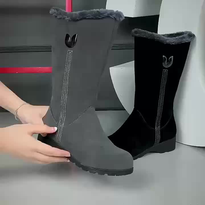 Lorna | Cozy Fur-Trimmed Winter Boots