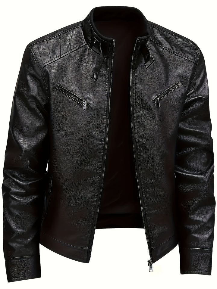 Hudson | Classic Stand-Collar Jacket