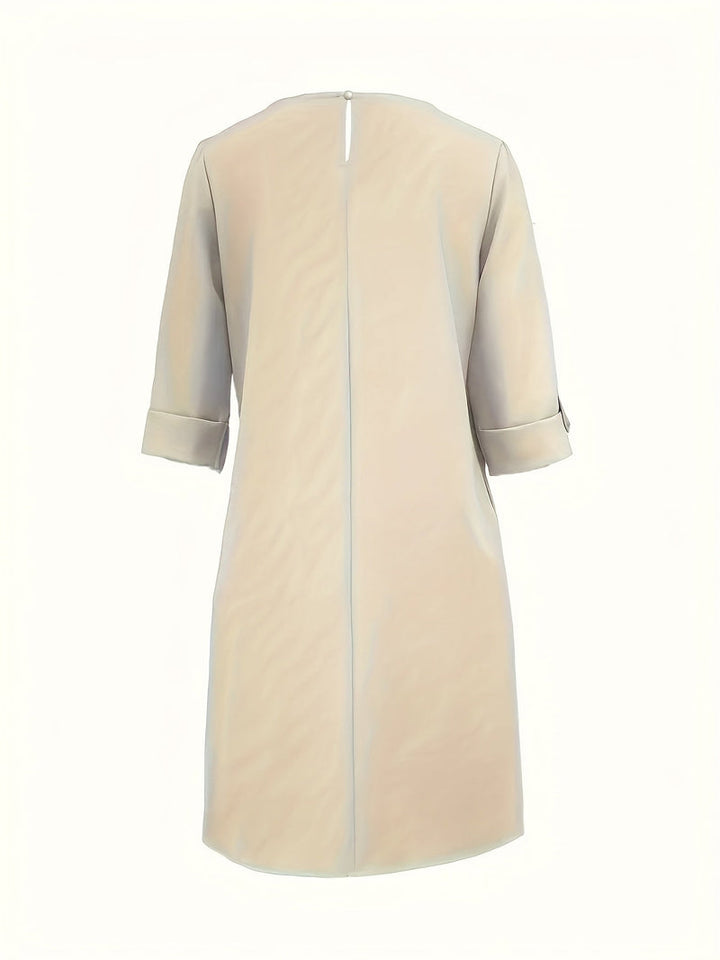 Esmae | Comfortable Round Neck Dress