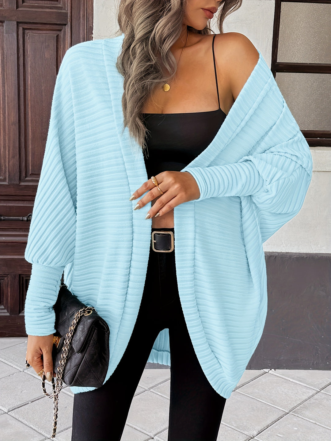 Lucille | Relaxed Open-Front Cardigan