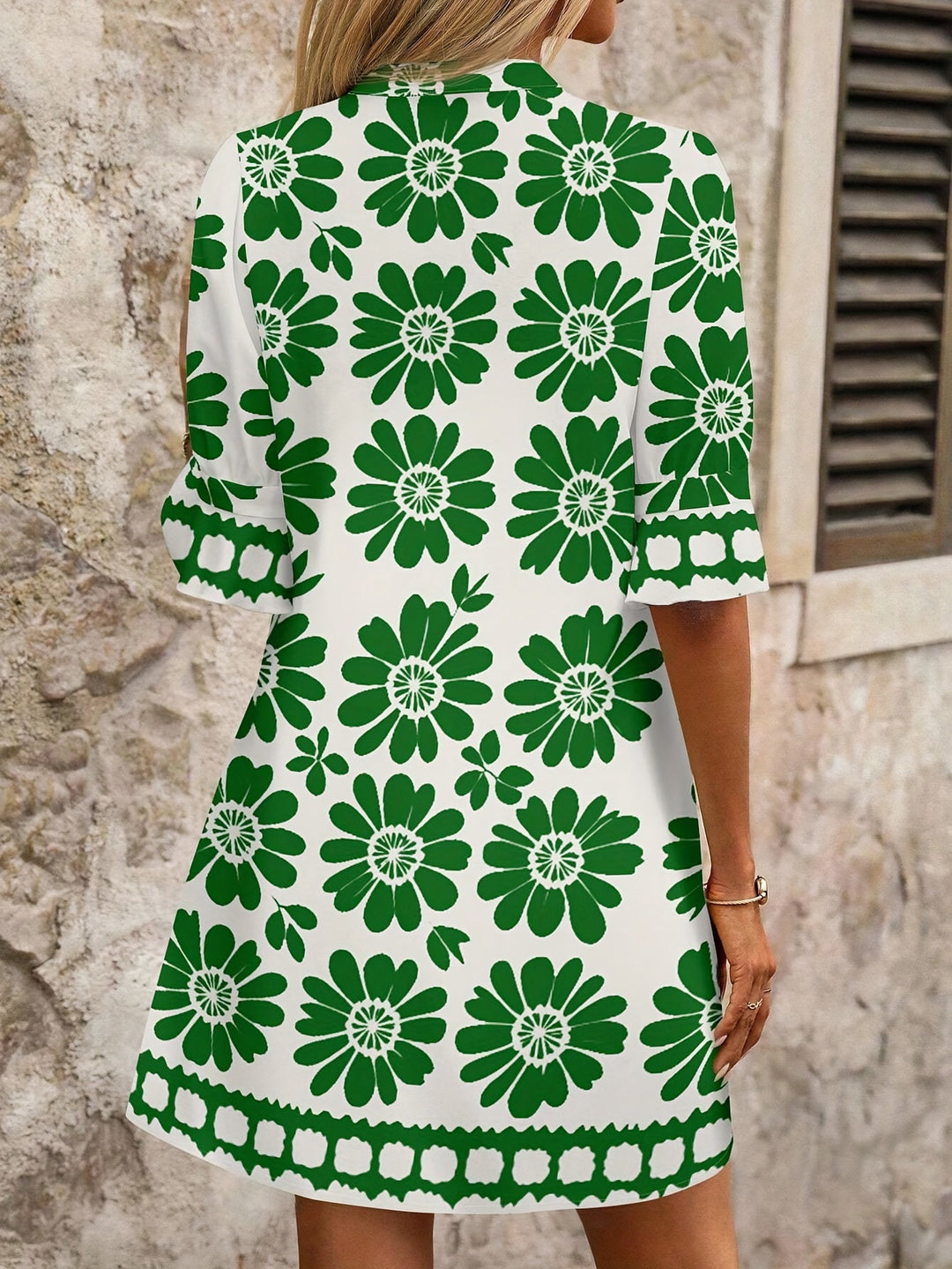 Fiona | Blossom Print Mini Dress