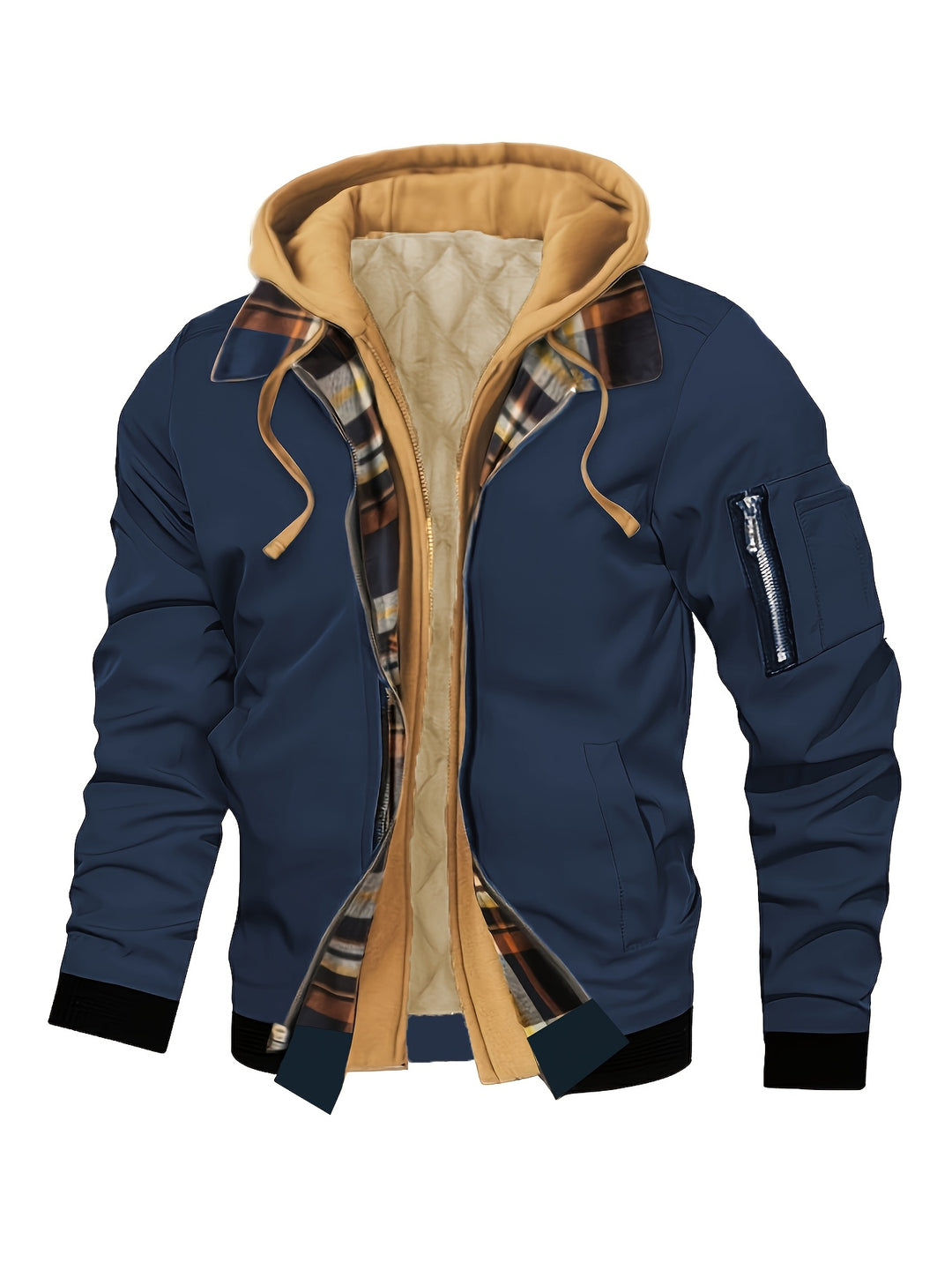 Silas | Hooded Layered Jacket