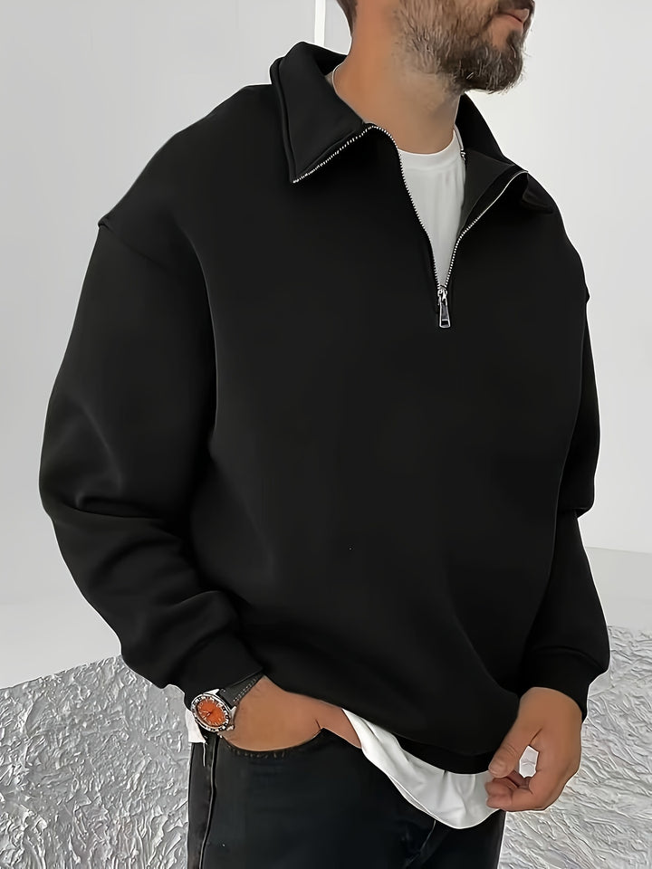 Graham | Cozy Half-Zip Sweatshirt