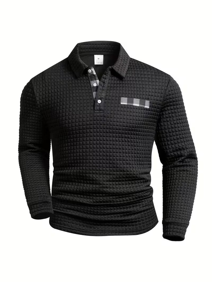 Sullivan | Stylish Plaid Pattern Button Up Shirt