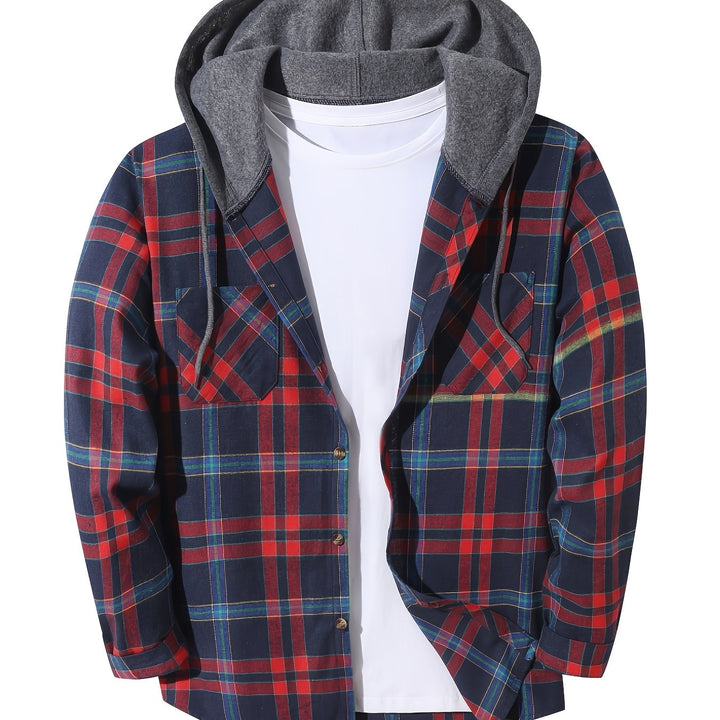 Rory | Rugged Hooded Button-Up Shirt