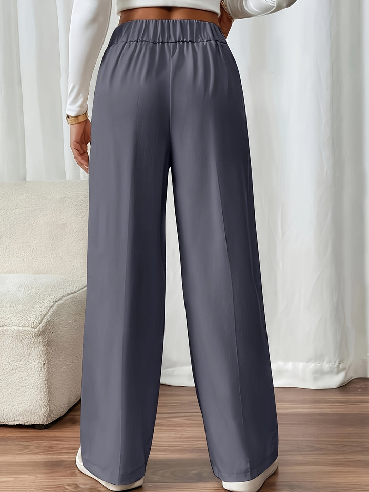 Florence | High-Waisted Wide-Leg Pants