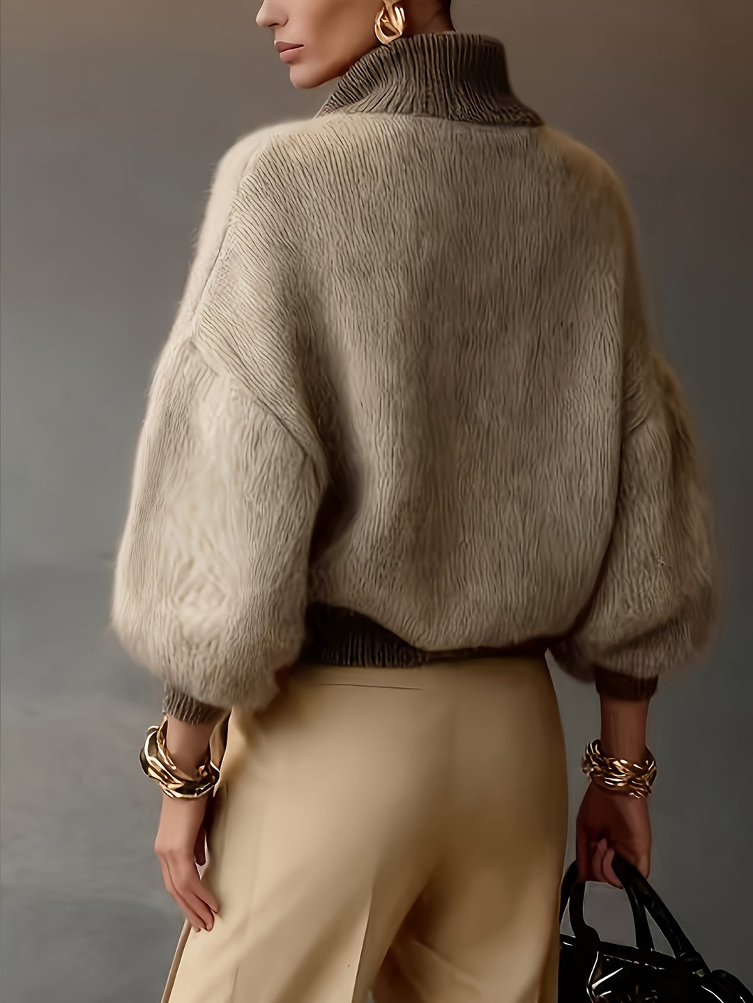 Lorelei | Relaxed Half-Zip Sweater