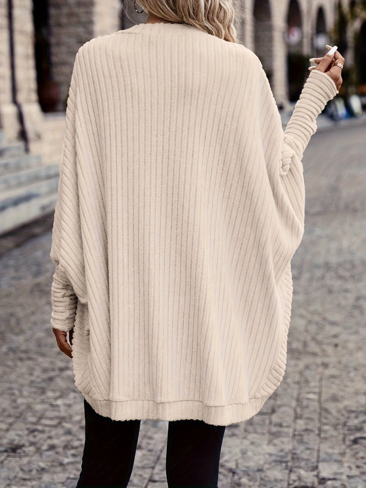 Lucille | Relaxed Open-Front Cardigan