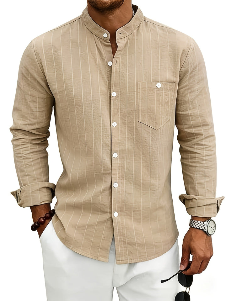 Miles | Refined Pinstripe Shirt