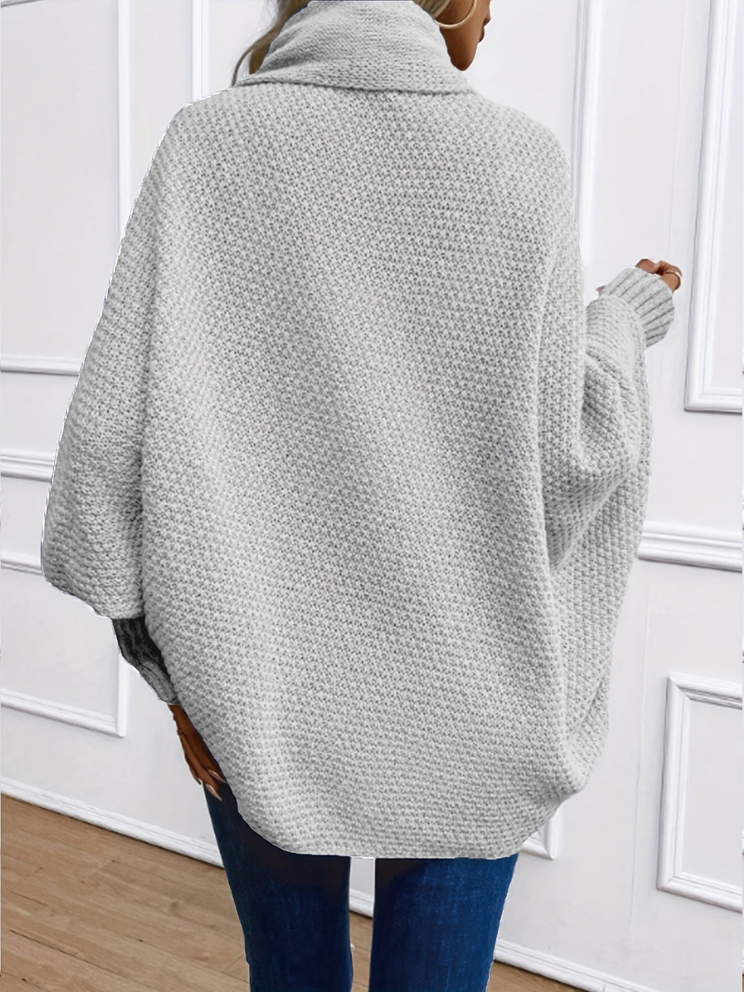 Rosalyn | Draped Shawl-Collar Cardigan