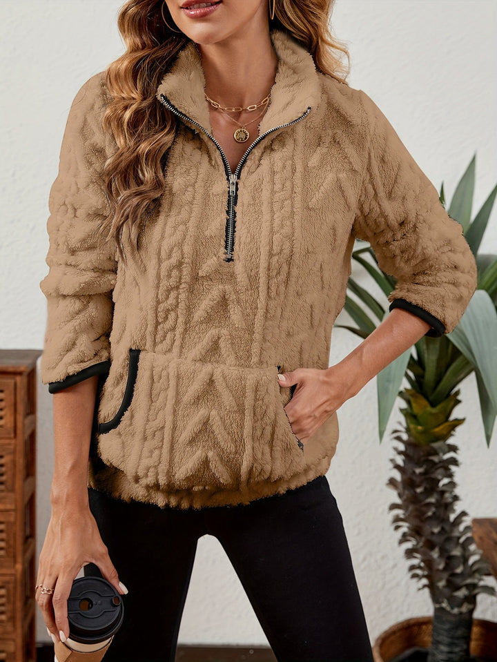 Sabine | Cozy Half-Zip Pullover