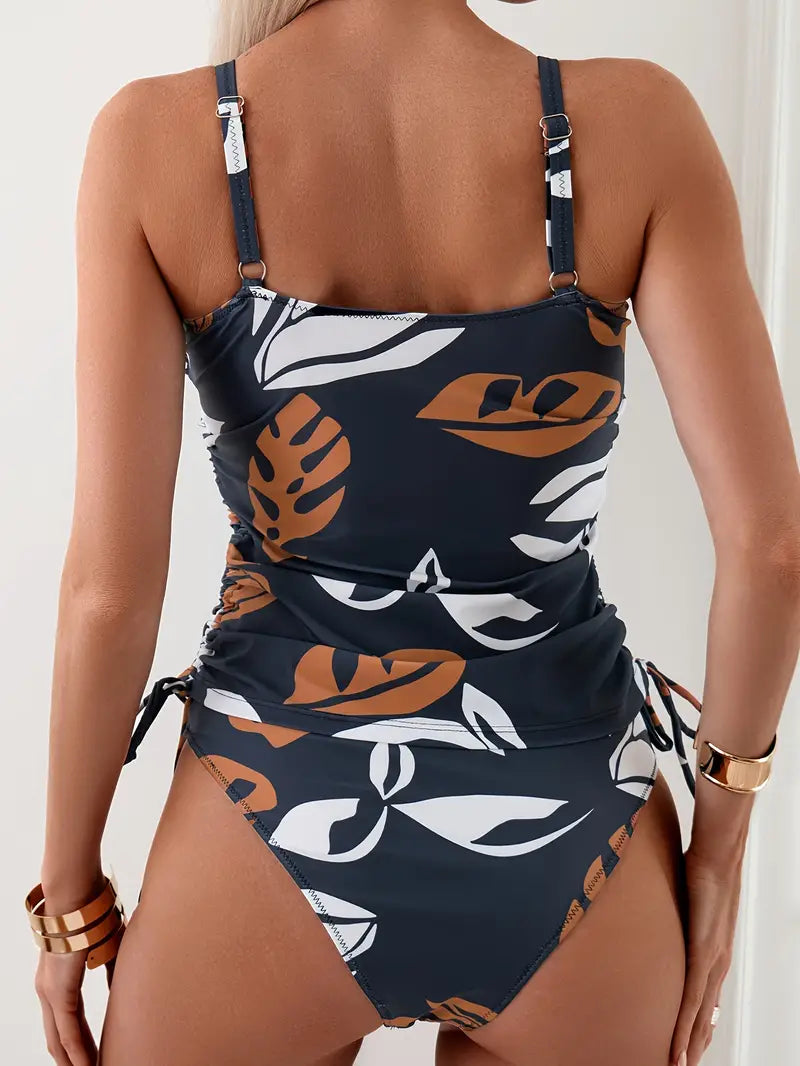 Leilani | Stylish Printed Tankini Swimsuit