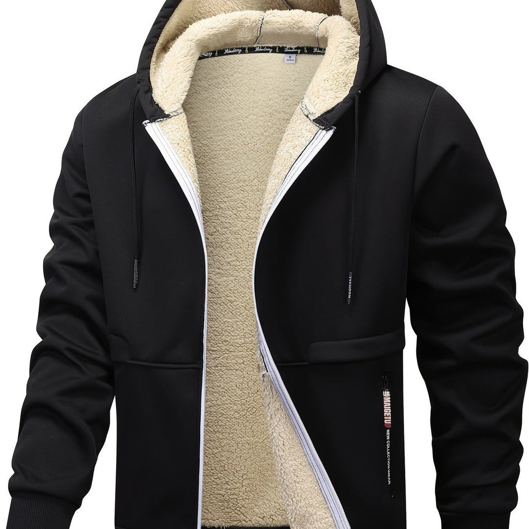Thatcher | Cozy-Lined Hooded Zip-Up Jacket