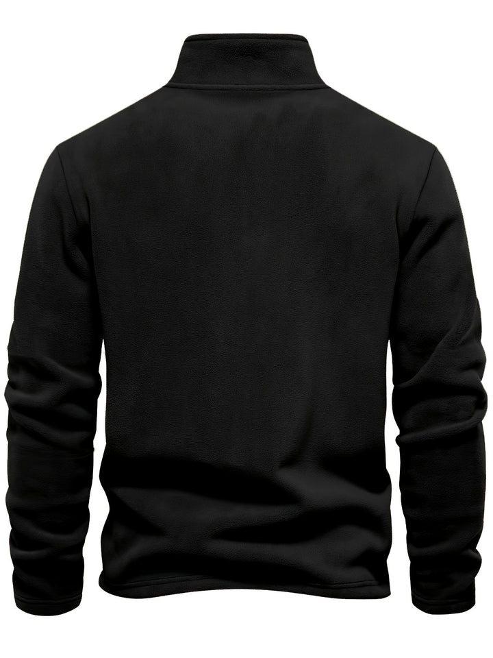 Roland | Stand-Collar Half-Zip Pullover