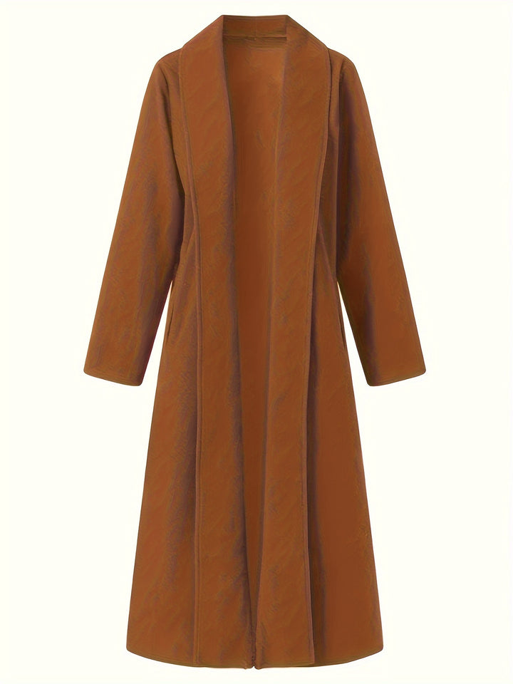 Sylvia | Flowing Longline Coat