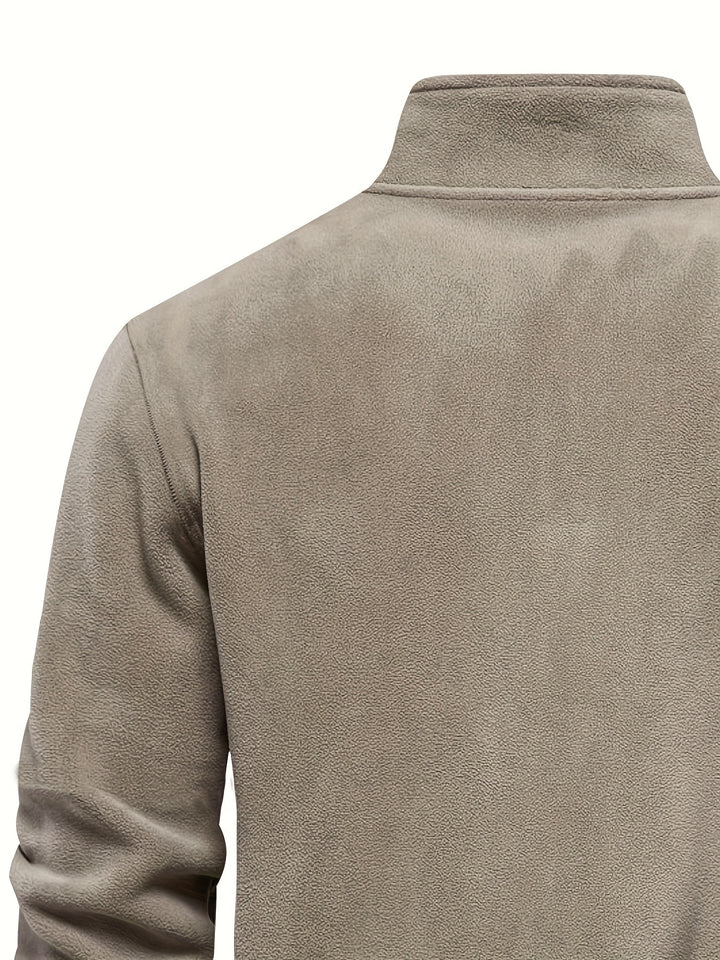 Roland | Stand-Collar Half-Zip Pullover