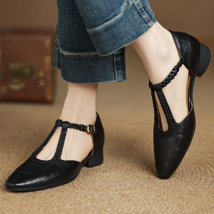 Charlotte | Classic Premium Strap Shoes