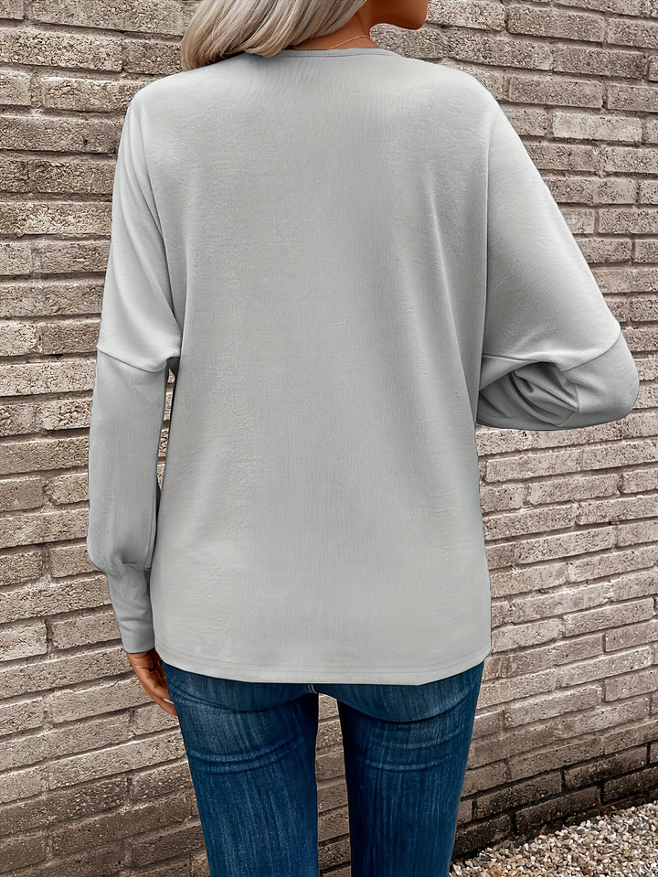 Rebecca | Relaxed Everyday Long-Sleeve Top