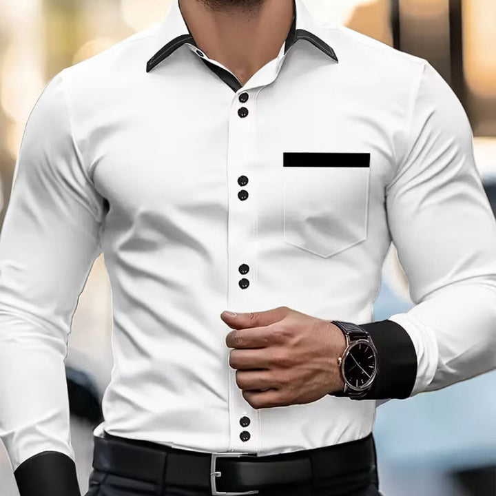 Garrick | Classic Button Collared Fit Shirt