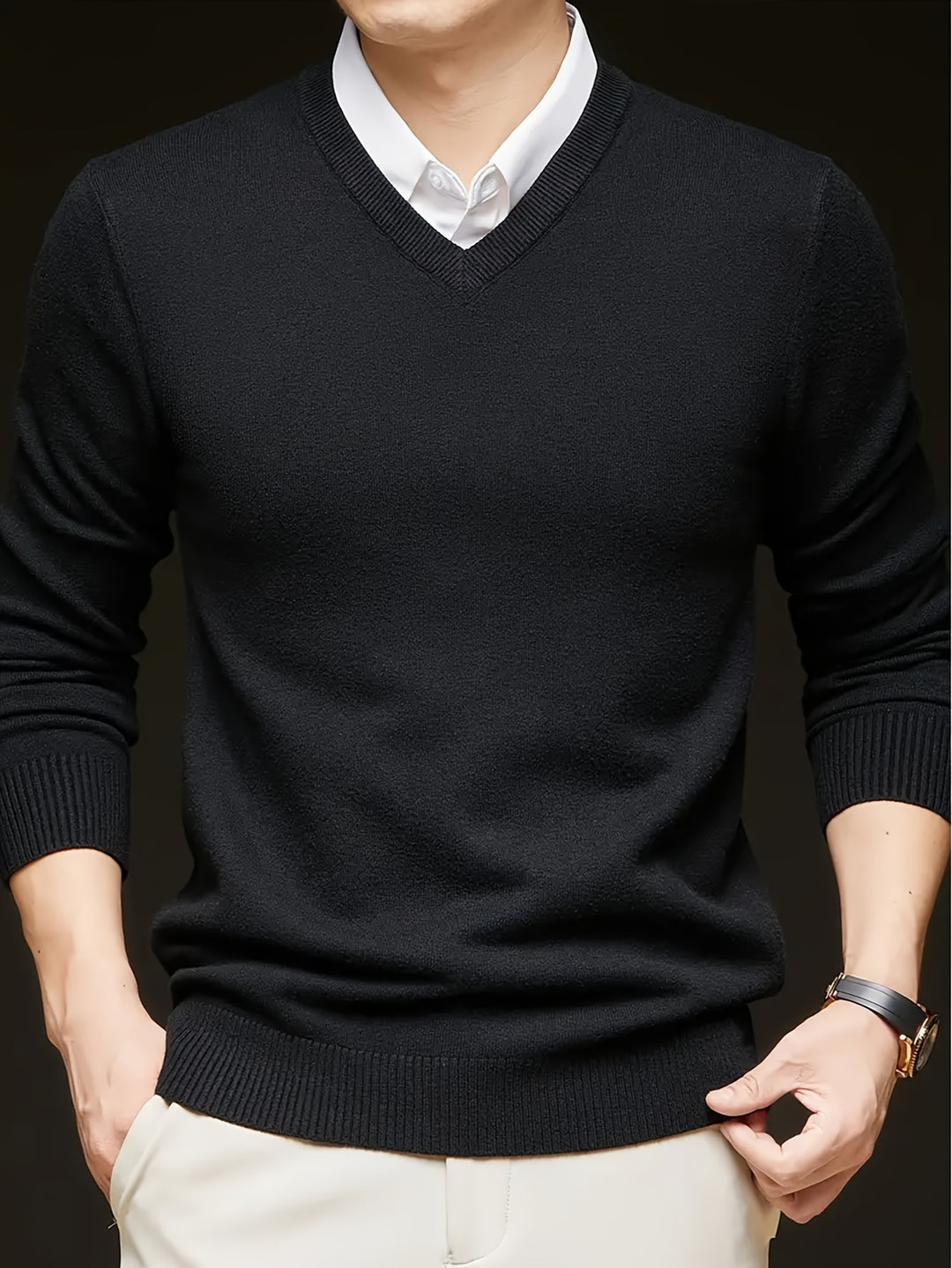 Carter | Refined V-Neck Sweater
