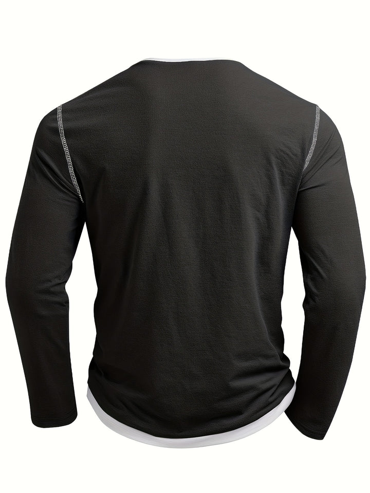 Dean | Refined Notch-Neck Henley