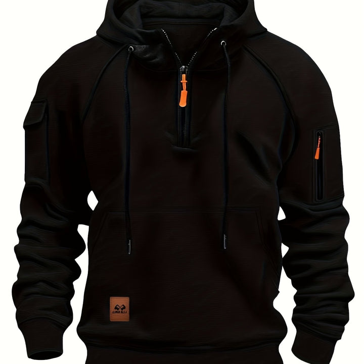 Brennan | Utility Quarter-Zip Hoodie