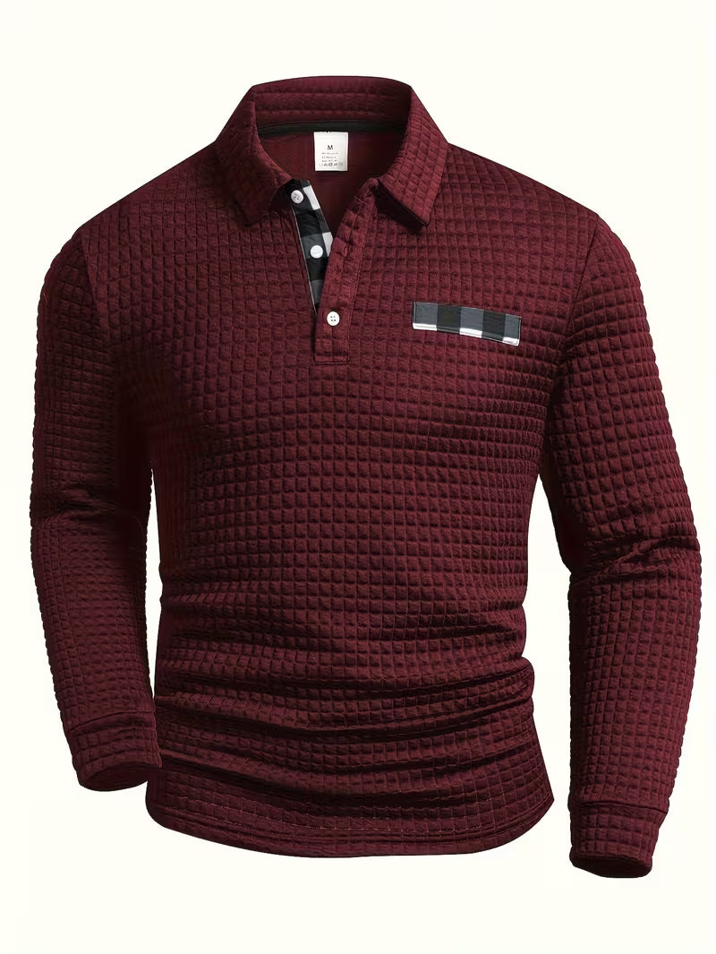 Sullivan | Stylish Plaid Pattern Button Up Shirt