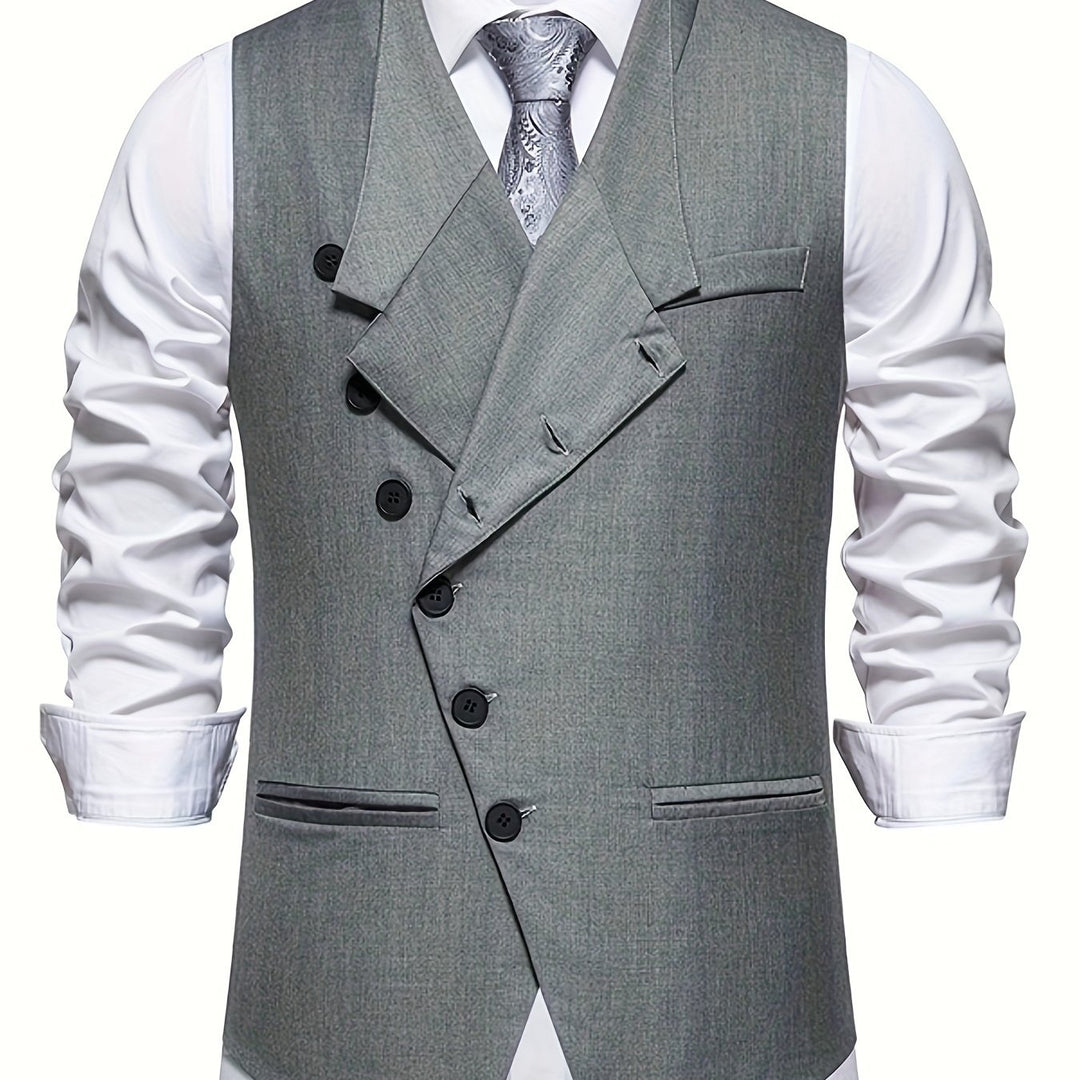 Edmund | Sharp Single-Breasted Vest