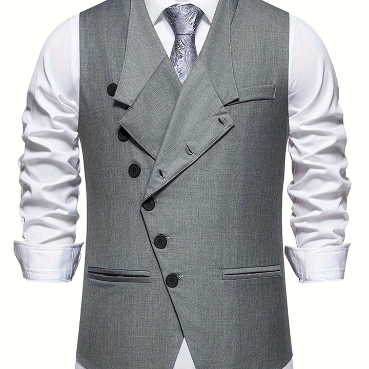 Edmund | Sharp Single-Breasted Vest
