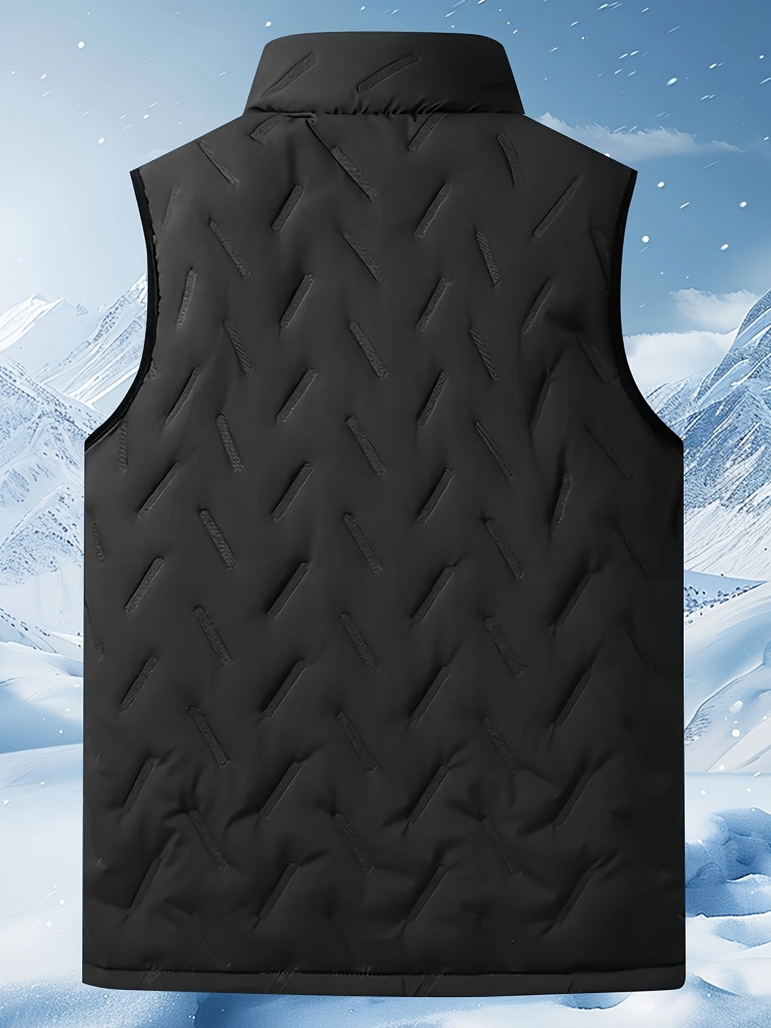 Brooks | Fleece-Lined Stand-Collar Vest