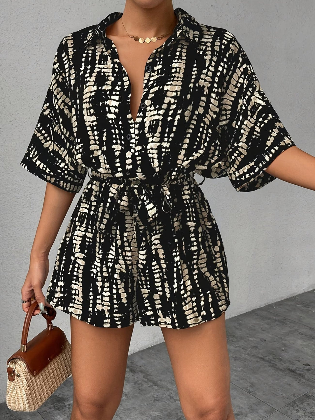 Noella | Elegant Mid Sleeve Midi Dress