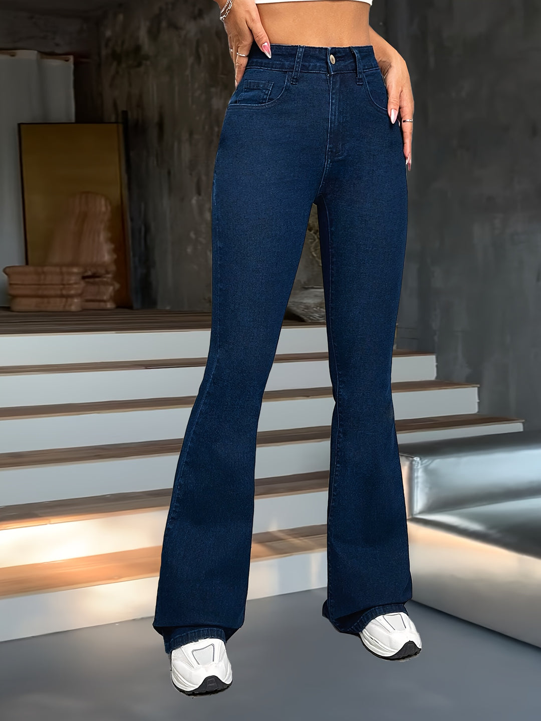 Helena | High-Waisted Flared Pants