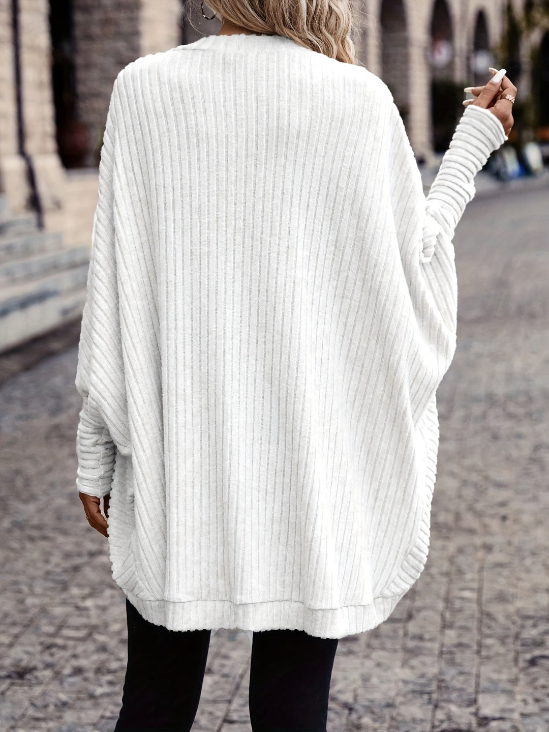Lucille | Relaxed Open-Front Cardigan