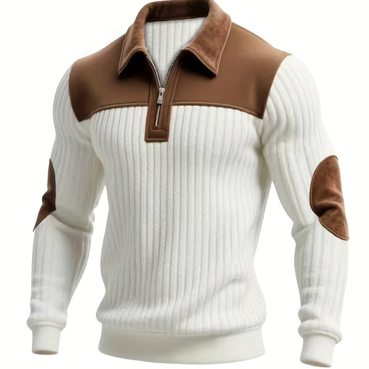 Emory | Refined Quarter-Zip Sweater