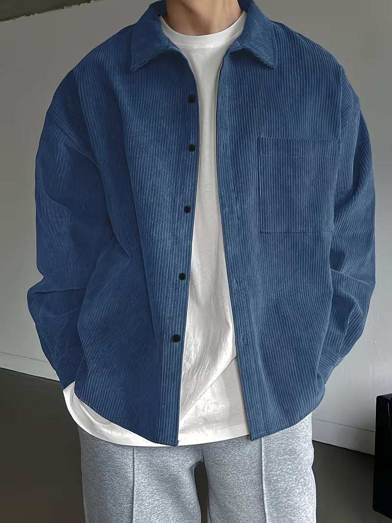 Kayden | Casual Long Sleeve Corduroy Jacket