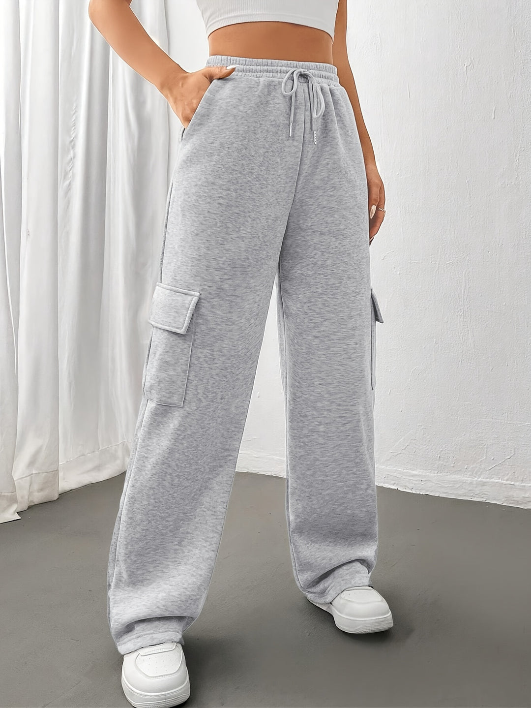 Josie | Cozy Cargo Joggers