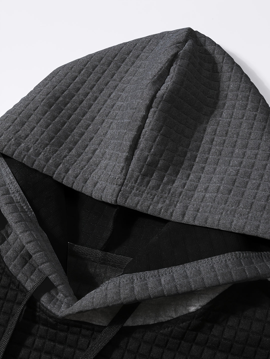 Russell | Textured Colour-Block Hoodie