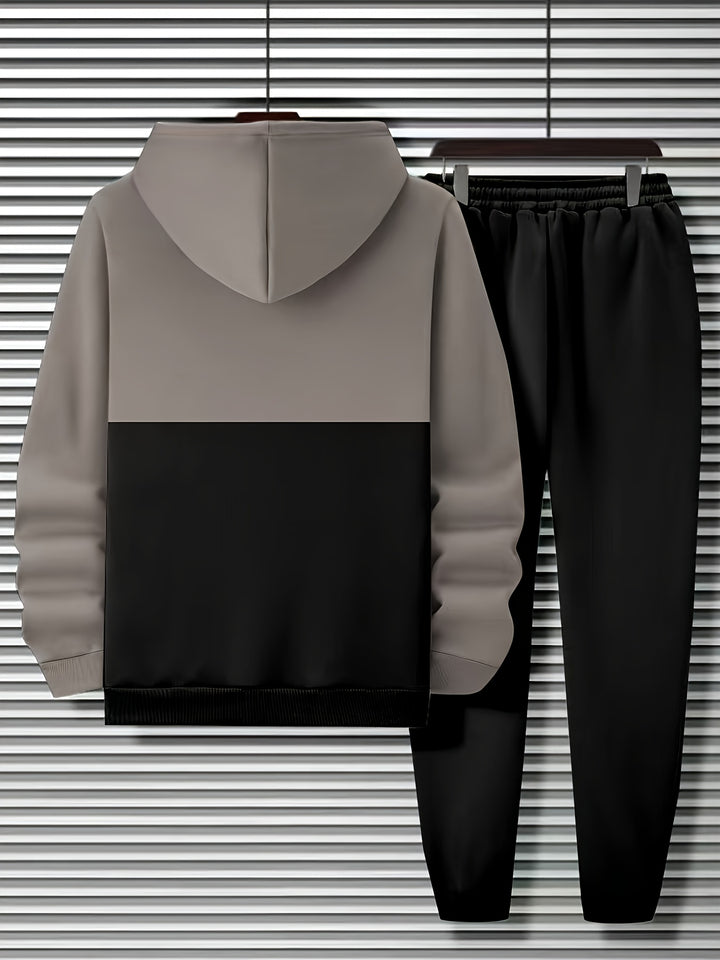 Hugh | Modern Colour Block Two-Piece Set