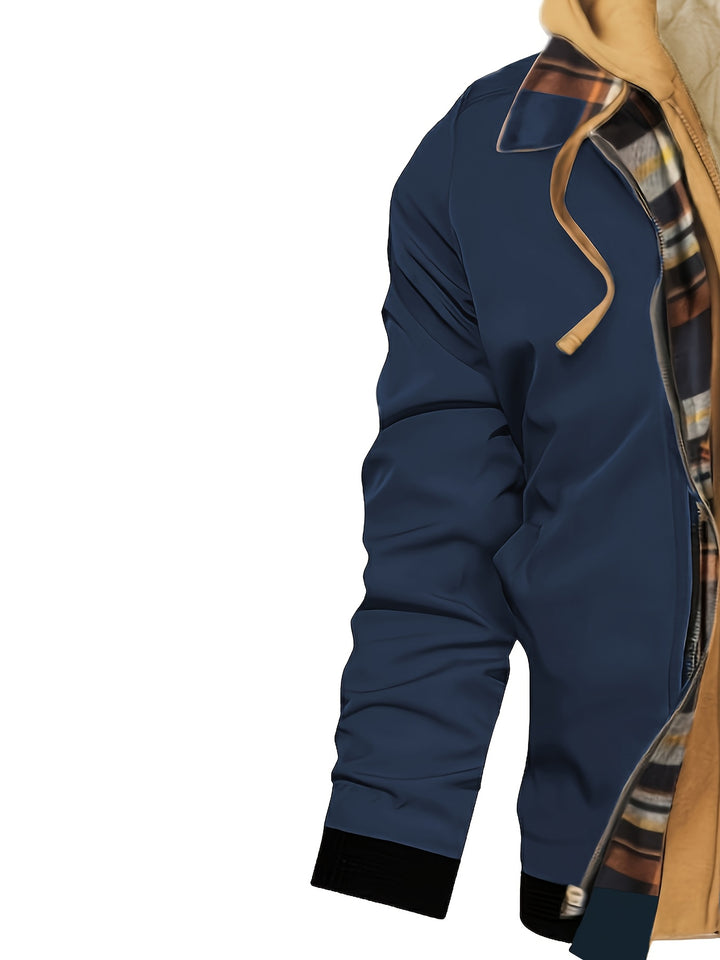 Silas | Hooded Layered Jacket