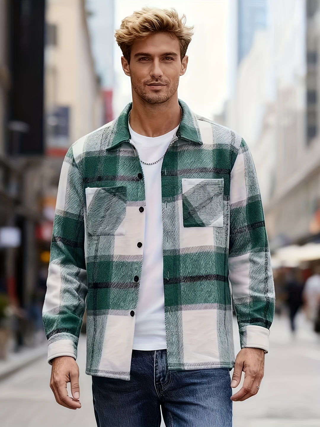 Brooks | Rugged Plaid Overshirt