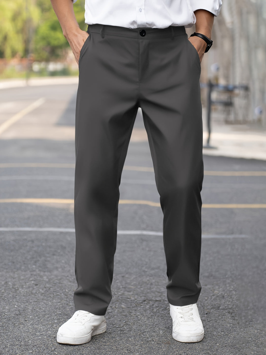 Leland | Tailored Straight-Leg Pants