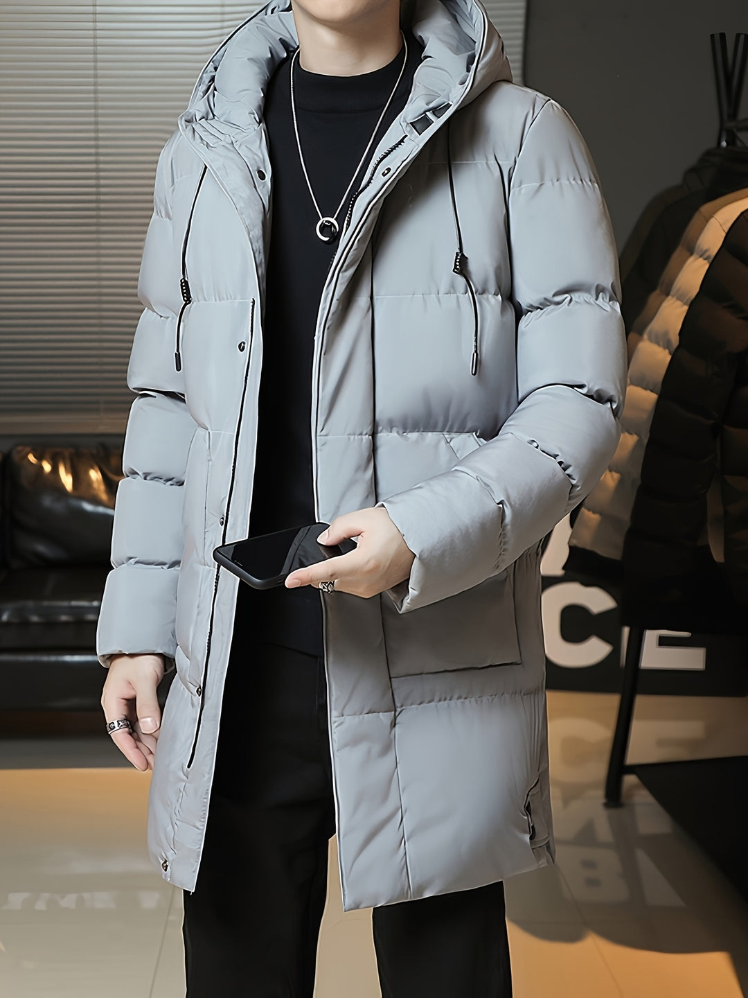Preston | Long Hooded Winter Coat